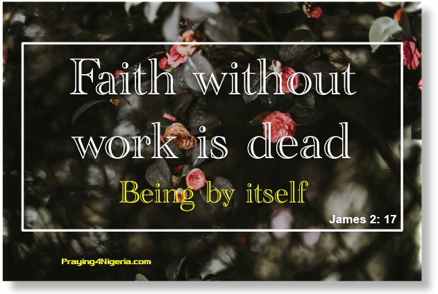 Faith wtout work